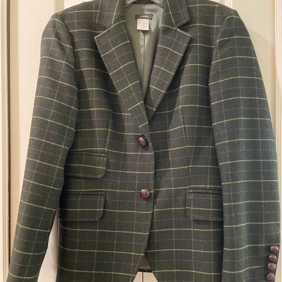 J.Crew Women’s 100% Cashmere Blazer sz 2 - Picture 6 of 14